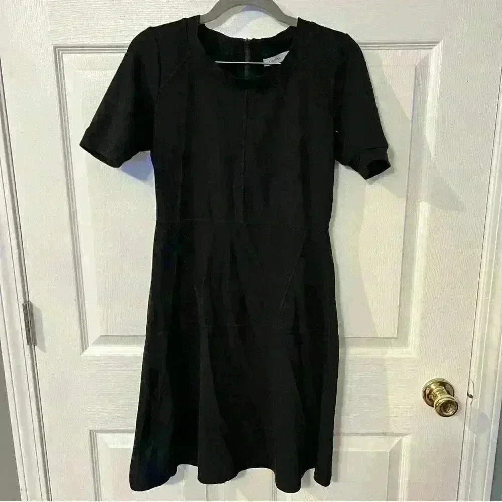 Athleta En Route Black Dress Size XS in a flexible soft fabric. EUC